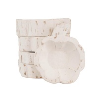 Bol de pâte en bois de citrouille de chaux OEM pour la fabrication de bougies décor fabriqué à la main variété de couleurs du fabricant vietnamien