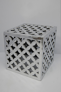 Tabouret personnalisé OEM avec design moderne et métal de qualité supérieure fabriqué pour la décoration de la maison tabouret par les exportateurs indiens - Product Image 2