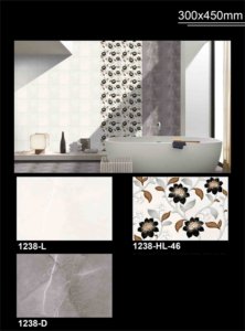 ผนังพื้นหลังกระเบื้องห้องน้ำขนาด300X450แผ่นปิดผนังไฟเบอร์กลาสกระเบื้องพอร์ซเลนกันความชื้นหนา8มม. - Product Image 5