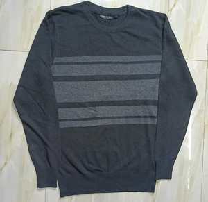 Suéter de algodón acanalado personalizado para hombre 2022, cuello alto, manga larga, casual, transpirable, de secado rápido, 100% algodón de Bangladesh - Product Image 4