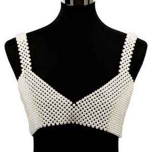 Top de Lentejuelas Hecho a Mano de la Mejor Calidad, Atuendo para Festivales, Ropa Rave y Traje de Playa Sexy para Mujer - Product Image 6