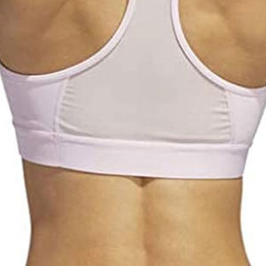 Women's Seamless Racerback Sports Bra Medium Support Solid Color Yoga Workout Top <b>Pink</b> Reasonable Price Custom Logo 2026 - Product Image 5