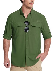 Camisa de construcción de seguridad personalizada Camiseta de manga larga de alta visibilidad Camisetas de polo de trabajo reflectantes para hombres Ropa de alta visibilidad - Product Image 6