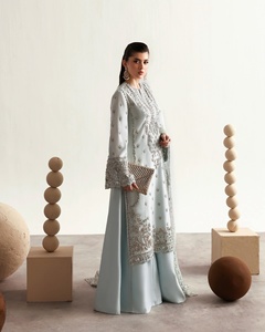 Vestido Formal de Trabajo para Mujer, Moderno, de Excelente Calidad, Último Modelo 2025-2026, Salwar Kameez de Algodón para Fiesta 01246 - Product Image 1
