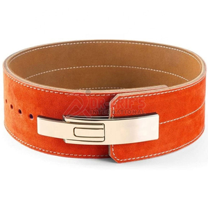 เข็มขัดยกน้ำหนักยกหนังสำหรับออกกำลังกายฟิตเนสเข็มขัดพยุงหลังสำหรับยิมฟิตเนสยิมแบบมืออาชีพ - Product Image 1