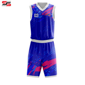 Design personnalisé Logo maillot de basket-ball unisexe broderie sublimation gris uniforme de basket-ball Kit complet - Product Image 1