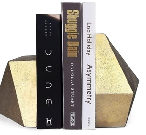 Sea Shell Gold Metal Bookends For Shelves Home and Office Customized Bookends Decorative Holder <b>Book</b> Ends For Heavy <b>Books</b> - Product Image 2