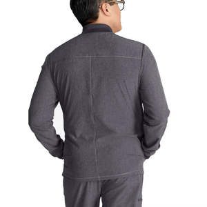 Blouse d'hôpital confortable, uniforme médical, veste de laboratoire extensible universelle, manches longues, offre une sensation douce à l'intérieur - Product Image 5