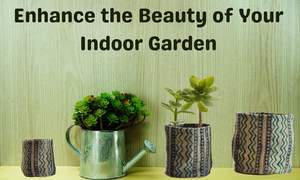 Couverture de pot de plante tressée avec doublure, grand panier en corde de jute pour plantes d'intérieur, décoration de sol pour salon et maison - Product Image 2