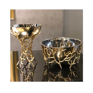 เตาเผาธูปในบ้านสีทองและสีดำ - Product Image 5