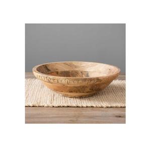 Bol en bois de qualité supérieure, design vintage, ustensiles de cuisine, bol de service pour vaisselle de table, bol de service au prix le plus bas - Product Image 3