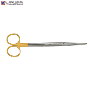 Tijeras de disección de carburo de tungsteno romas CVD de 7 pulgadas Premium alemanas Instrumentos quirúrgicos manuales Metzenbaum MOL Estándar de seguridad - Product Image 6