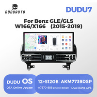 Système multimédia de voiture Android Mekede DUDU 2K 12,3 pouces pour Benz GLE GLS W166 X166 2015-2019