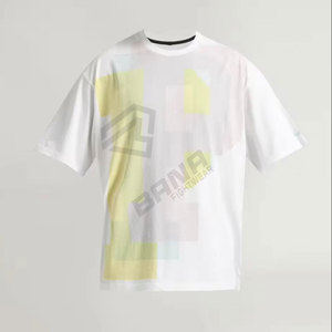 เสื้อยืดสำหรับผู้ชายทรงหลวมสุดอินเทรนด์เสื้อยืดโลโก้ออกแบบได้ตามต้องการสำหรับผู้ชาย - Product Image 1