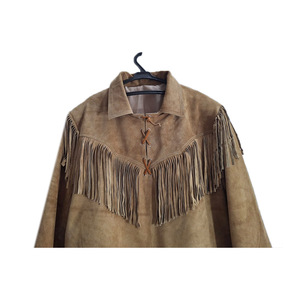 Color claro Hermoso Hecho Personalizado Alta calidad Western Elegante Slim Men Western Chaquetas de cuero - Product Image 3