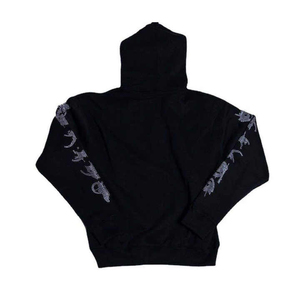 Sweat à capuche imprimé DTF avec logo personnalisé du fabricant Sun Faded Skeleton Printed Basics Cotton Blended 100% Cotton Material - Product Image 3