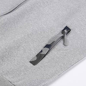 2024 dernière mode fermeture éclair personnalisée hommes 2 pièces ensemble coton/Polyester séchage rapide hiver survêtement plaine Jogging - Product Image 6