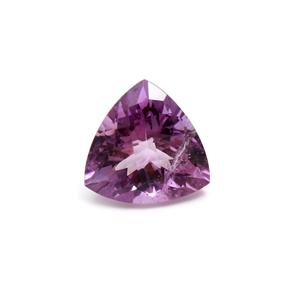 Piedra preciosa suelta de cristal ovalado facetado de corte trillón de lujo de amatista Natural certificada de 8mm para fabricación de joyas para pendientes anillos - Product Image 1