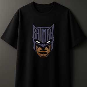 Camiseta de Algodón de Punto de Alta Calidad para Hombre, Talla Grande, Manga Corta, Cuello Redondo, Logotipo Frontal, Estilo Hip Hop - Product Image 2