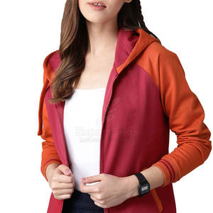 Vente en gros de sweats à capuche respirants pour femmes dernier style de sweats à capuche personnalisés de couleur pour femmes sweats à capuche personnalisés pour femmes - Product Image 1