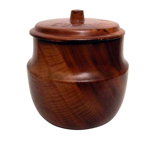 Urnas Funerarias de Madera Estilo Europeo con Acabado en Nogal para Adultos, Urnas de Cremación para Funerales a Bajo Precio - Product Image 1