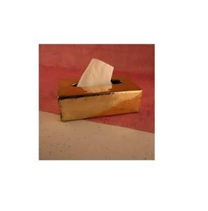 2 Piece Brass <b>Tissue</b> <b>Box</b> <b>Holder</b> Factory Wholesale Multi Functional Brass <b>Tissue</b> Container <b>Box</b> for Sale - Product Image 6