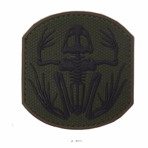 Patch en silicone 3D personnalisé en relief pour vêtements, accessoires, badge en caoutchouc souple, logo, patchs en PVC à presser à chaud pour vêtements - Product Image 5