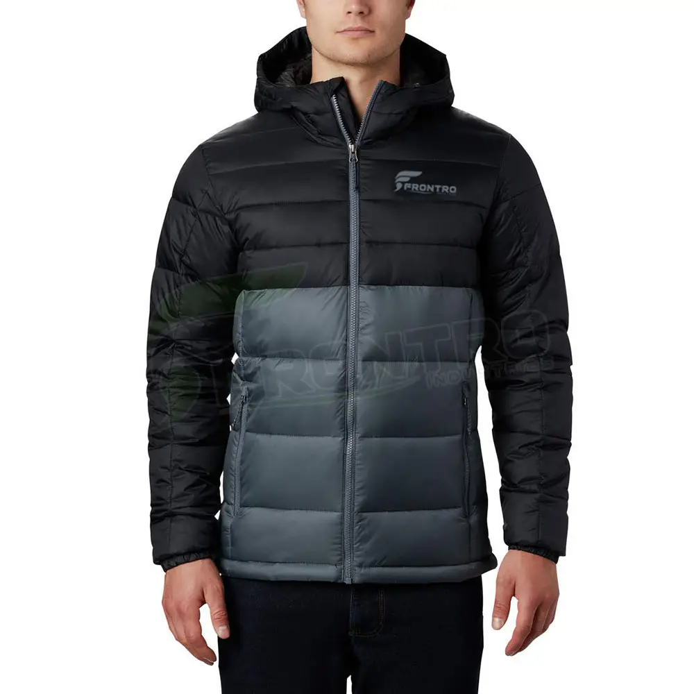 New Stylish Men's Blank Warm Puffer bubble Jacket Winter Outdoor High Quality Fashion Men's Puffer Jacket