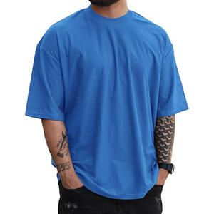 Camiseta de tela de algodón 100% orgánica relajada de media manga personalizada de fabricante de ropa al por mayor para hombres subida por Dress Sports - Product Image 1
