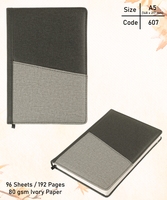 Novedades 2026: Libreta A5 con Tapa Dura y Portaplumas, Textura Marrón, Agenda, Planificador, Libreta Promocional al Mejor Precio