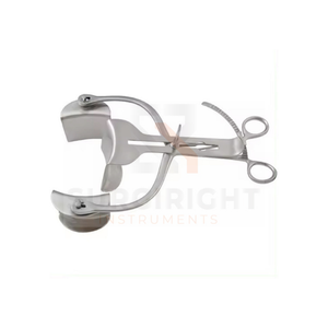 Retractor manual Balfour con mango de lazo y hoja ancha de acero inoxidable, certificado CE, venta al por mayor por Surgiright Instruments - Product Image 5