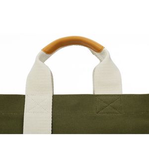 Bolso de mano de hombro popular de lona de algodón con logotipo personalizado respetuoso con el medio ambiente al por mayor, bolso de mano individual de diseñador superventas para mujer - Product Image 4