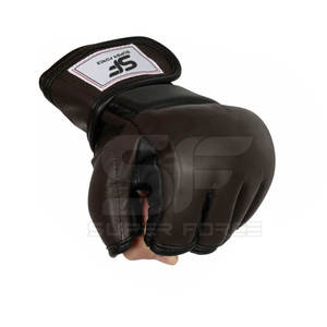 Gants MMA légers pour la pratique des arts martiaux avec poignée antidérapante et trous de ventilation Gants MMA en cuir PU pour le sparring - Product Image 5