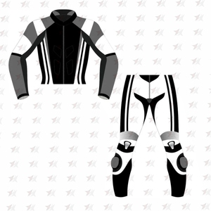 Combinaison en cuir de course pour moto une et deux pièces OEM personnalisée grande taille imprimée protection imperméable et respirante - Product Image 6