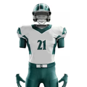 100% equipo de poliéster Color sólido uniforme de fútbol americano camisetas de fútbol americano camiseta de fútbol americano para hombres - Product Image 6