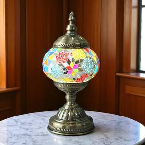 Lampes en mosaïque turque de style vintage pour l'éclairage ambiant de la maison - Product Image 2