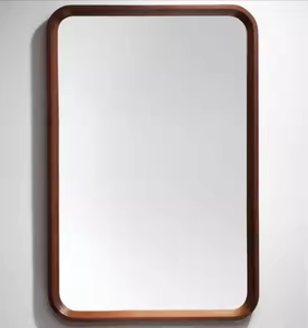 Best Quality Contemporary Wooden <b>Wall</b> <b>Mirror</b> Frame Featuring Rustic Style and Handmade by Azora Industries - Product Image 1