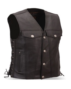 Nouvelles vestes en cuir pour hommes à prix réduit personnalisées dans un design personnalisé et propre journal avec la meilleure qualité - Product Image 3