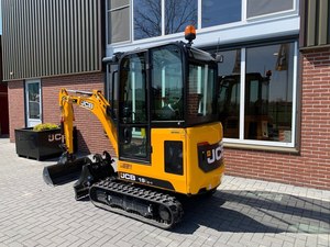Used JCB Mini Excavator 19C Two Ton Good Condition High Efficiency for Engine 120kW Power Crawler 0.12m Bucket - Product Image 6
