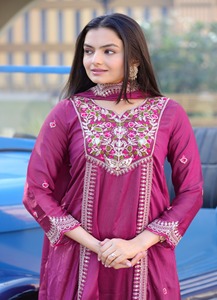 2024 été solide motif col en v parole longueur robe lavable tissé Chinon brodé codage séquence Patchwork broderie travail - Product Image 5