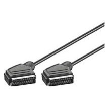 Cable de Audio y Video ICoc SCART 406 Negro de 0.6 m 11762 Cavo SCART - Product Image 1