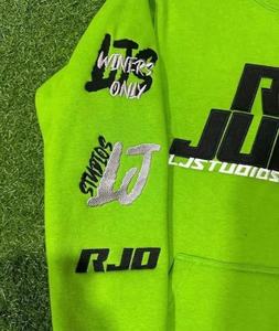 Sudadera con Capucha y Cremallera de Invierno, 100% Algodón, 350 g/m², Bordada, de Alta Calidad, Venta al Por Mayor OEM - Product Image 3