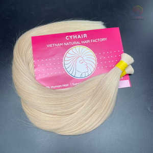 Cabello humano crudo ondulado natural a granel con cutícula virgen vietnamita sin procesar - Product Image 4