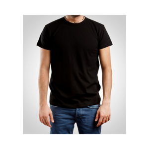 Camiseta con logotipo personalizado de 50% Algodón y 50% poliéster para hombre, venta al por mayor de Bangladesh, tejido de punto liso en blanco, precio bajo - Product Image 5