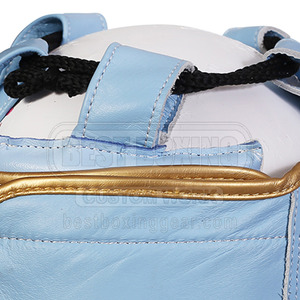 Protège-tête de couleur personnalisée pour le taekwondo et le karaté Logo Print Boxe Sparring Head Gear avec écran facial complet Fabricant OEM - Product Image 6