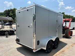 Remolque de Carga Utilitario Cerrado de 6x12 7K con Certificación CE, Remolque Utilitario de Servicio Pesado para Transporte Seguro de Equipos y Herramientas - Product Image 4