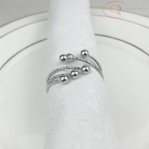 Elegant Metal Napkin Rings for Dining Tables Luxury Wedding Decor Eco-friendly Home Accessories - Product Image 5