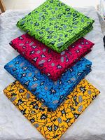 Tela de Algodón 100% con Estampado Africano Multicolor de Primera Calidad, Suministro Textil para Confección de Moda, OEM, ODM, Venta al Por Mayor, Exportación Hitjem