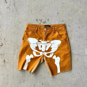 Shorts d'été pour hommes personnalisés, vente en gros OEM, logo et design personnalisés, coton/polyester respirant de haute qualité - Product Image 5
