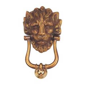 Solid Brass Fox Door Knockers Gate Knocker Handle Pull Accessories Home Decor Front Door Furniture <b>Hardware</b> Bell Ring Knockers - Product Image 5